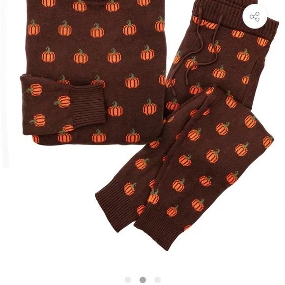 Brown Pumpkin joggers KJP NWT - Picture 3 of 3